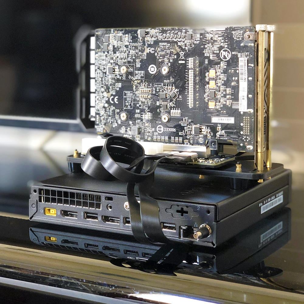 Thiết bị mở rộng card màn hình rời (eGPU) cho máy tính mini HP Lenovo ...
