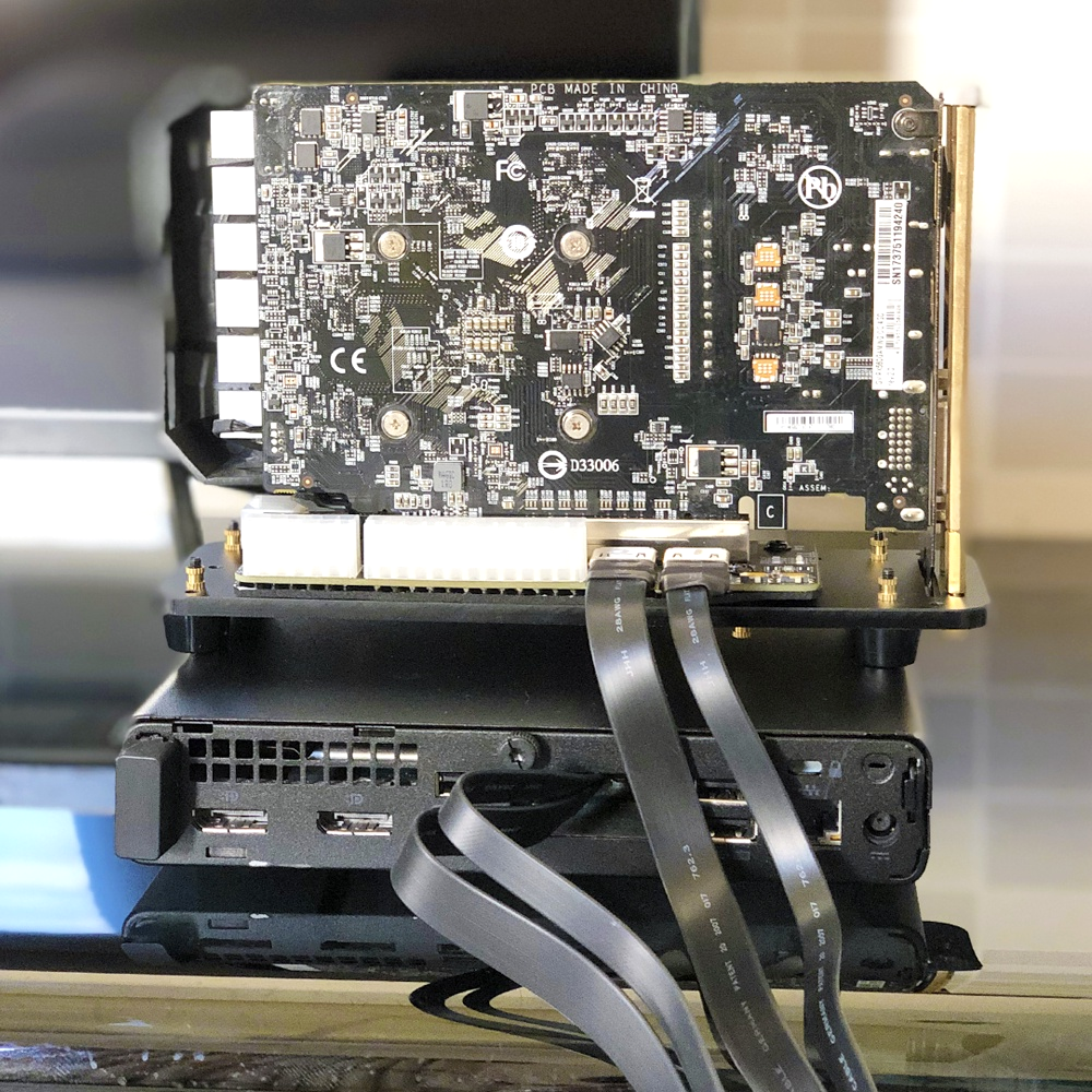 Thiết bị mở rộng card màn hình rời (eGPU) cho máy tính mini HP Lenovo ...